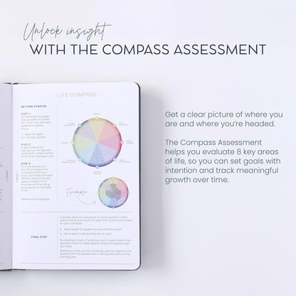90-Day Quarterly Planner - Entrepreneur Goal Setting & Project Management, Undated 3-Month Productivity Planner for Small Business Owners, Dark Gray