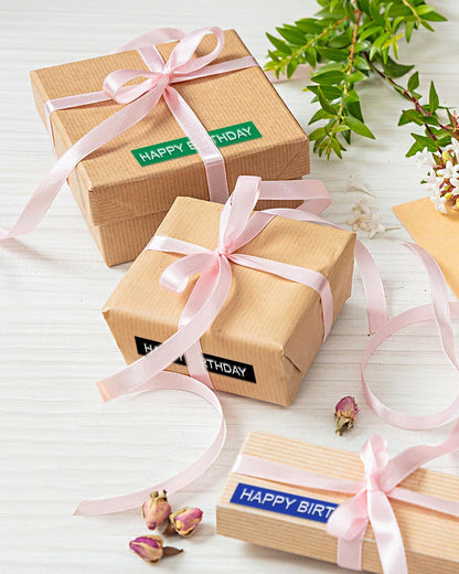 6-Pack Plastic Embossing Tape 9mm Compatible for Dymo 3D Embossing Label Tape 3/8 Inch x 9.8 Feet, White on Black/Blue/Green/Pink/Light Yellow/Champagne Gold for Dymo Organizer Xpress Pro