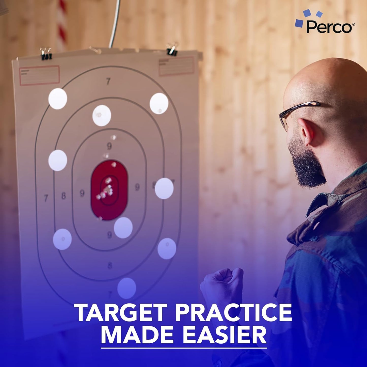 Perco White 2-Inch Round Circle Dot Sticker Labels with Easy Peel Perforation - 500 Labels per Roll - Strong Adhesion, Vibrant Colors for Organizing, Crafting & More - Made in USA