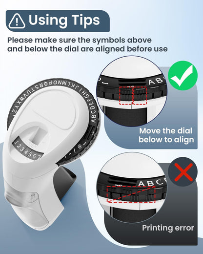 Label KINGDOM Embossing Label Maker, Old School Labeler for Home School Office,A Protable Handheld Retro Label Maker with 10 Rolls 3D Embossing Label for Home Office DIY, Black