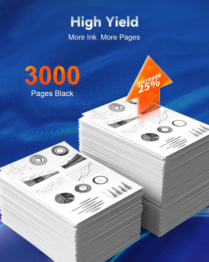 58A CF258A Black Toner Cartridge Replacement (with Chip) Compatible for HP 58A CF258A 58X CF258X Work with MFP M428fdw M428dw M428fdn Pro M404n M404dn M404dw M406 M430 Printer(Black, 2 Pack)