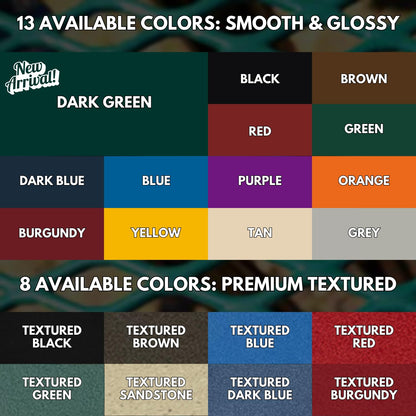 RFT-P-RED Heavy Duty Round Trash Receptacle with Flat Top, Liner Included, 32 Gallon, Red, Made in America