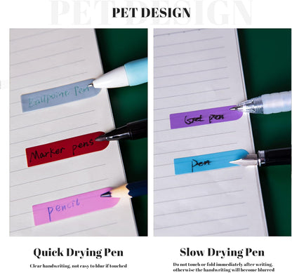 Golcellia Sticky Tabs Book Index Tabs, Page Tabs, Page Markers 1200 Pieces,60 Colors Annotation Tabs, Book Annotation Supplies