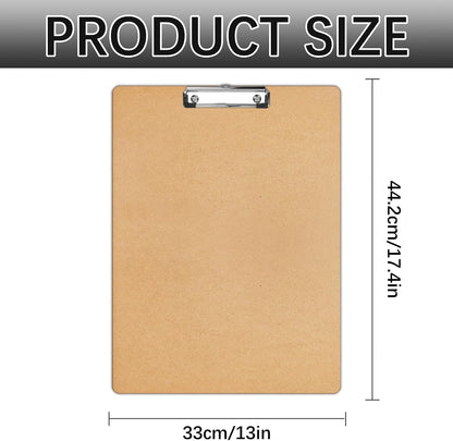 4 PCS Extra Large 11x17 clipboard, Wood Cleats with Low Profile Clips for Drawing, Sketching, and Art Boards, Horizontal Wood Lapping, Landscape Layout (3mm Thickness (4 Pack11x17 Long clipboard)