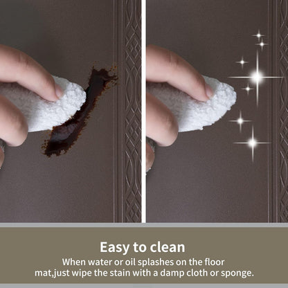 20x 42 Inch Extra Support Anti Fatigue Comfort Kitchen Mat, Waterproof Long Kitchen Runner, Non-Slip Standing Desk Mat, Commercial Pads for Offices, Home, Garages (Bordeaux Coffee, 20'' x 42'')