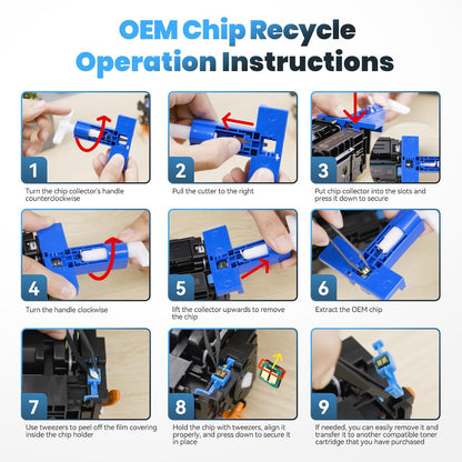 218X Toner Cartridges (No Chip) Replacement for HP 218X Toner Cartridges 4 Pack 218A Compatible for Pro MFP 3301fdw Pro 3201dw MFP 3301cdw MFP 3301sdw Printer