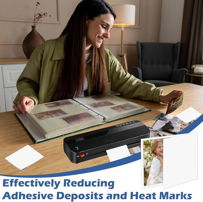 25 Pack 3 x 4 Inch Laminator Carrier Sleeve Business Card Size Thermal Laminating Carriers Sheets Protection Thermal for All Brand Laminating Pouches Work Permits Pass Cards Student ID Cards