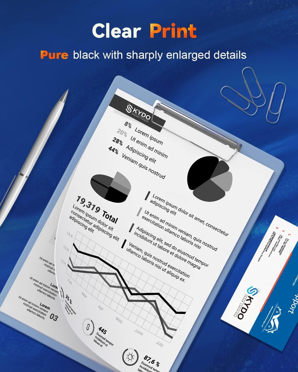 148A Toner Cartridge Black (with Chip) Compatible Replacement for HP 148A W1480A 148X W1480X Work for MFP 4101fdn 4101fdw 4001dn Laserjet Pro 4001dw 4001n Printer (2 Pack)