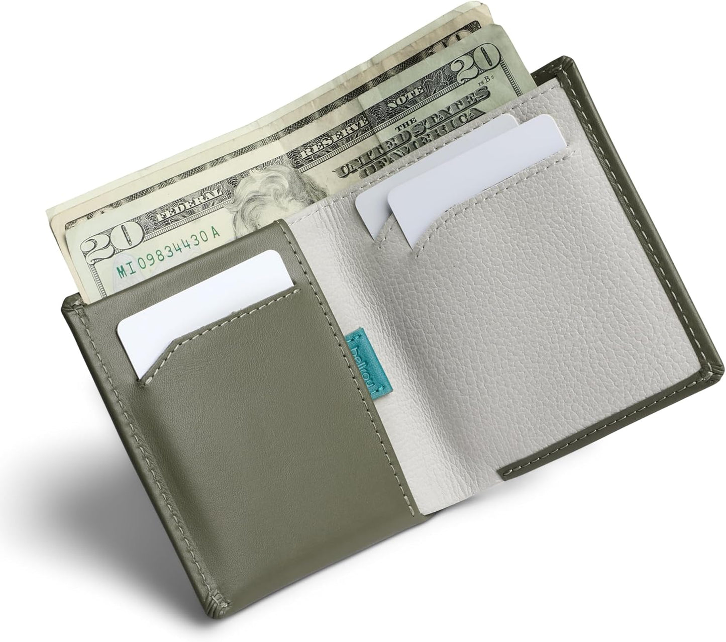Bellroy Note Wallet (Slim Leather Bifold Design, RFID Blocking, Holds 4-11 Cards, Coin Pouch, Flat Note Section)