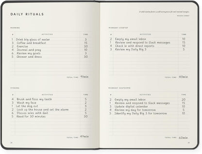 Full Focus Gray Linen Planner by Michael Hyatt - The #1 Daily Planner to Increase Focus, Eliminate Overwhelm, and Achieve Your Biggest Goals - Hardcover