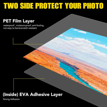 300 Pack Laminating Sheets, 3 Mil, 9 x 11.5 Inches Thermal Laminating Pouches Lamination Sheet Paper for Laminator, Clear, Letter Size, Office and School Supplies