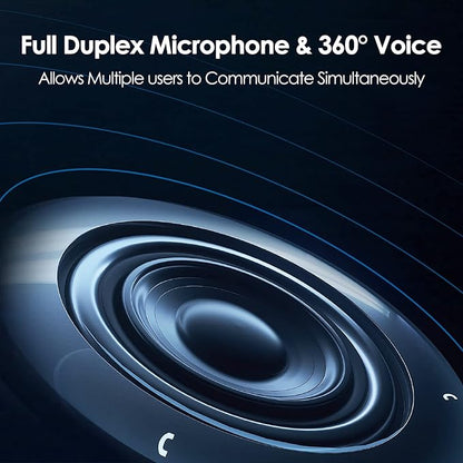 Yealink Bluetooth Speakerphone Conference Microphone Teams-Certified CP900 Enhanced Noise Reduction Algorithm Home Office 360° Voice Pickup