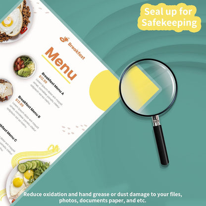 3 Mil Laminating Sheets 1500 Packs, Thermal Laminating Pouches Holds 8.5" x 11" Sheets, Clear Laminator Plastic Paper 9 x 11.5 Inches - Rounded Corner Letter Size