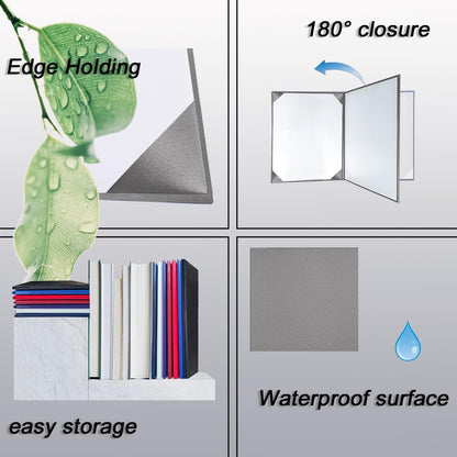 Certificate Holders 8.5"x11" Graduation Diploma Cover Document Leather Folders,Grey-5 Pack