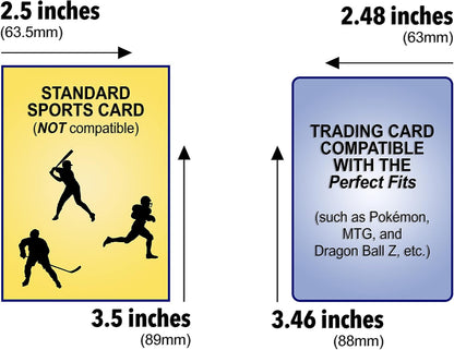 Pro Support Accessories 200 Premium Ultra Clear, Perfect for Double sleeving, fits Standard Size Trading Cards