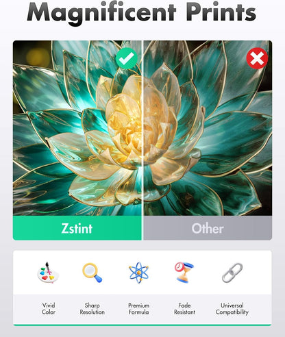 923e Ink Cartridges Combo 4-Pack High Yield with Chip Replacement for HP 923 923e 923XL Ink Compatible with OfficeJet Pro 8135e 8138e 8139e 8122e 8120 8123 8130 8133 Printers Black Cyan Magenta Yellow