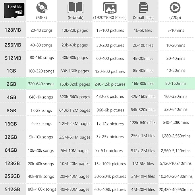 Factory Wholesale Micro SD Card 2GB Pack of 10 in Bulk MicroSD with SD Adapter Produced by Authorized Licencee(2GB)