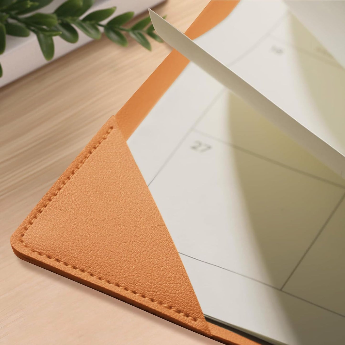 Desk Calendar 2025-2026 – 18-Month Desktop Calendar from July 2025 to December 2026, for Office, School & Home Use – Large Teacher Desk Calendar 22x17 (Brown)