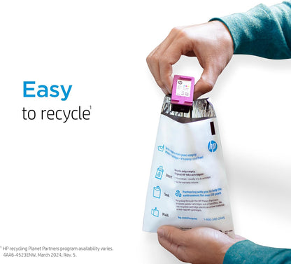 HP 64XL Tri-color High-yield Ink Cartridge for HP Printers | Works with Printer Series: ENVY Inspire 7950e; ENVY Photo 6200, 7100, 7800; Tango | Eligible for Instant Ink | N9J91AN