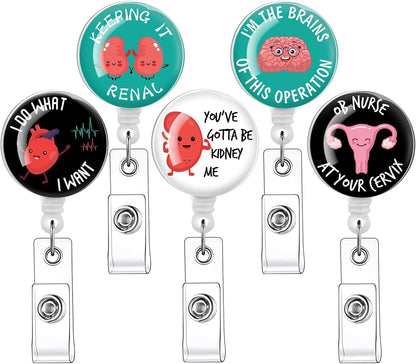 16pcs Badge Reels Retractable Badge Holders,Id Badge Holders Retractable with Clip,Cute Badge Reel for Men,Women,Girls 18