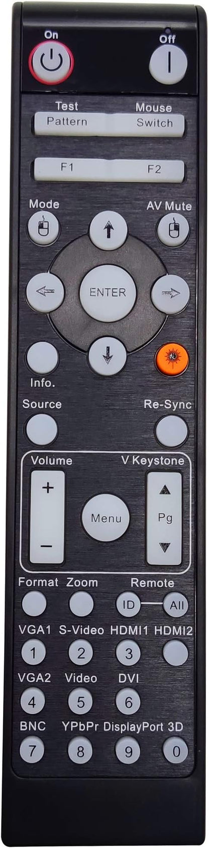 BR-3070L Projector Remote Control for Optoma DH1014, EH415, EH415ST, EH500, EH503, EH503e, EH505, EH505-B, EH505e, EH515, EH515T, EH615T, W415, W505, W515, W515T, WU515, WU515T, X515