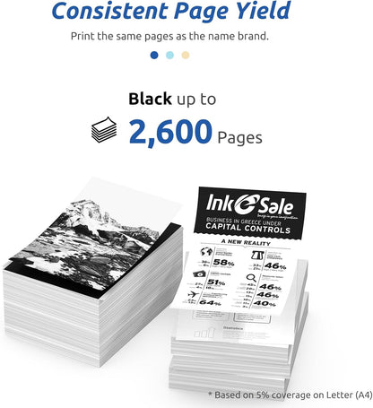 INK E-SALE Compatible Toner Cartridge Replacement for Brother TN660 TN630 use for MFC-L2700DW HL-L2340DW HL-L2300D HL-L2380DW DCP-L2540DW DCP-L2520DW MFC-L2740DW MFC-L2720DW (4 Pack Black, Design V3)