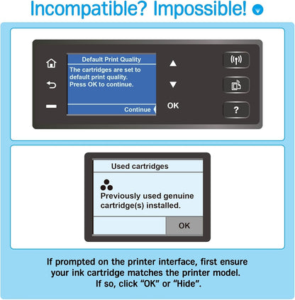 ejet 63XL Ink Cartridge Combo Pack Replacement for HP 63 Ink 63XL Ink Cartridges Black and Color for OfficeJet 3830 4650 5255 5258 4655 4652 3833 Envy 4520 4512 DeskJet 1112 3630 (1 Black,1 Tri-Color)