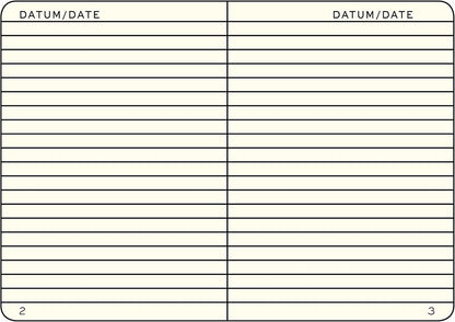 LEUCHTTURM1917 - Notebook Hardcover Medium A5-251 Numbered Pages for Writing and Journaling (Ink, Ruled)