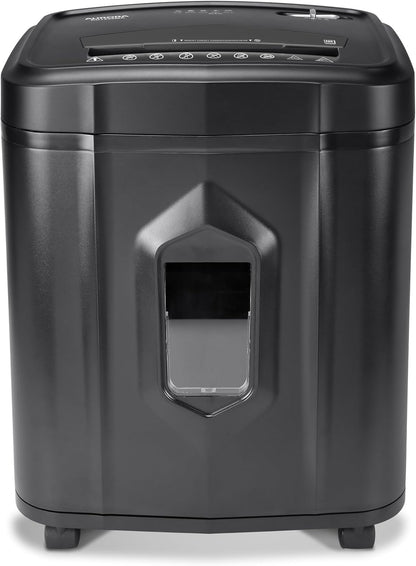 Aurora AU1225MA High-Security 12-Sheet Micro-Cut Paper and CD/Credit Card Shredder/ 5-Gallon Pullout Basket/40 Minutes Run Time