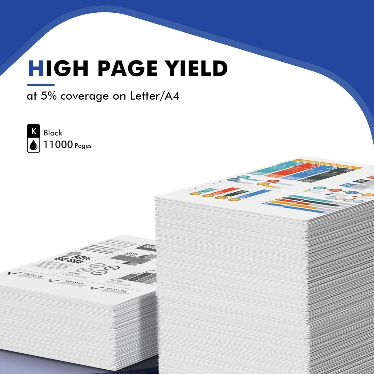 37A CF237A Black Toner Cartridge 2-Pack Compatible for HP 37A Black Toner Cartridge CF237A 37X CF237X for HP Laserjet Enterprise M607n M607dn M608n M608dn M607 M608 M609 M631 M632 M633 Series Printer