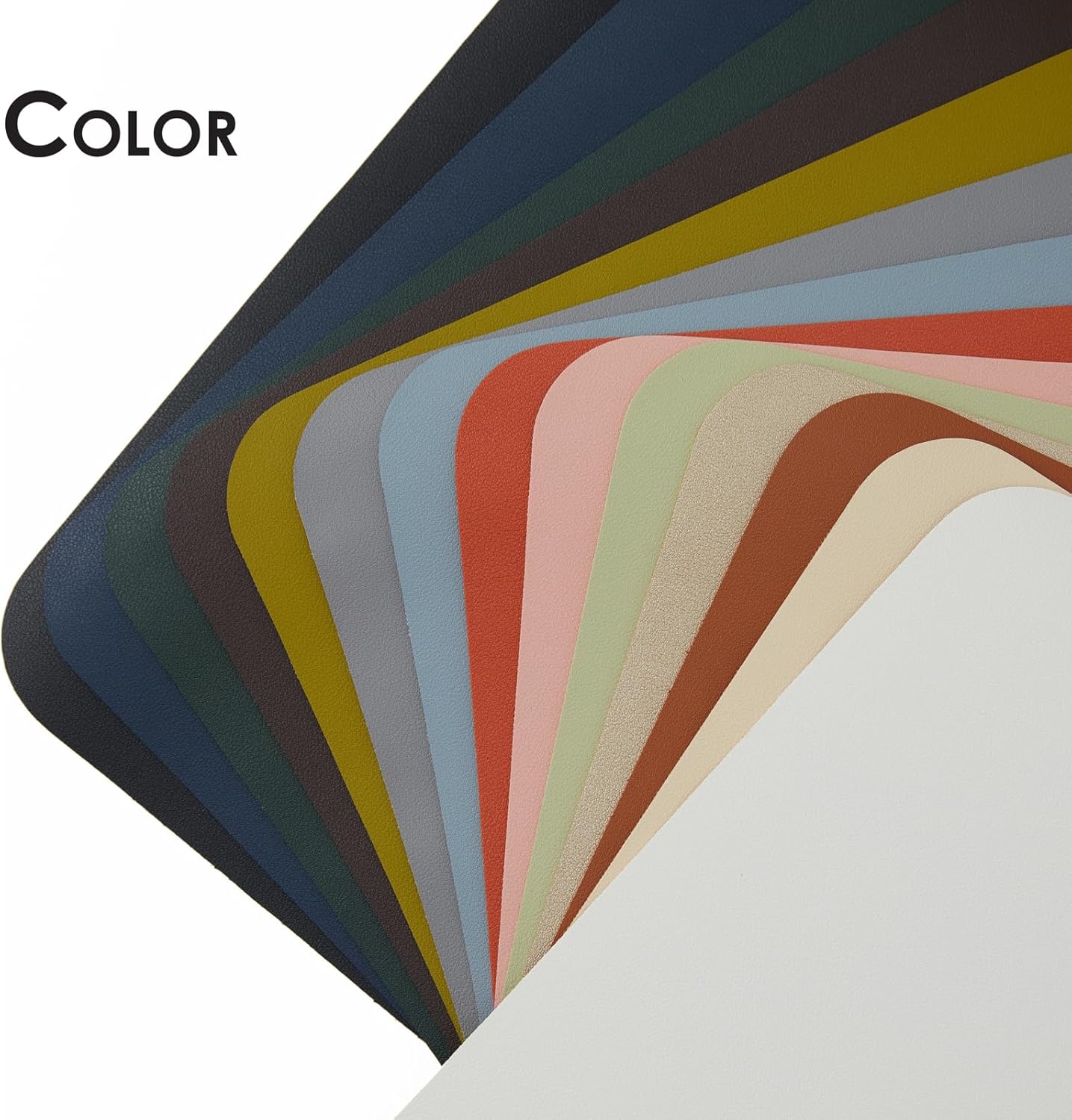 Large Cork Desk Mat - 47.2"x 17" Desk Pad for Office and Home - Ideal for Large Mouse Pad and Desk Mats on Top of Desks(Olive Green)