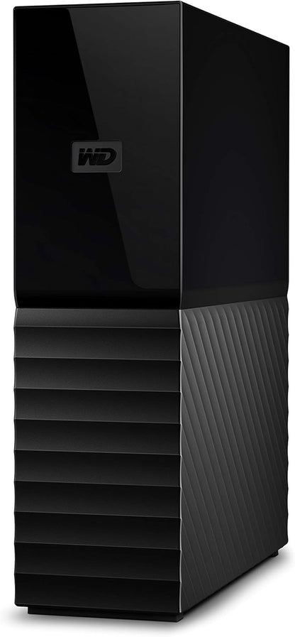 WD 16TB My Book Desktop External Hard Drive, USB 3.0, External HDD with Password Protection and Backup Software - WDBBGB0160HBK-NESN