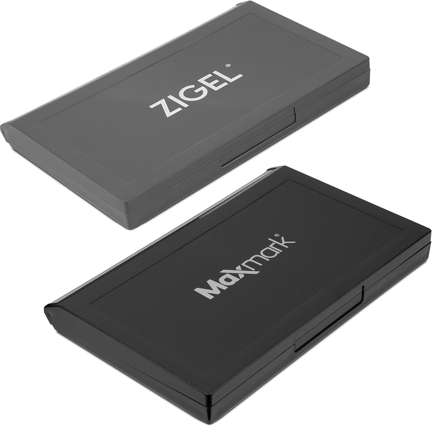 MaxMark Large Premium Sky Blue Ink Stamp Pad - 4-1/4" by 7-1/4" - Premium Quality Felt Pad