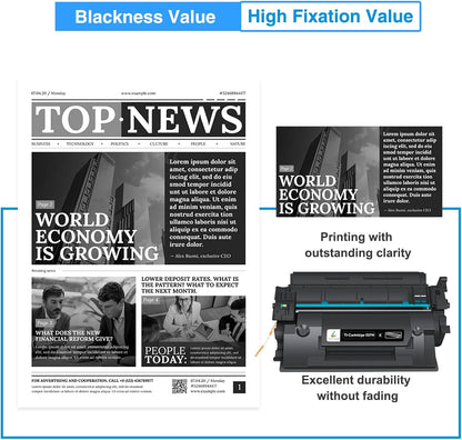 057H Toner Cartridges 4 Pack Compatible Replacement for Canon 057H 057 CRG-057H High Yield Toner for ImageCLASS MF445dw MF455dw LBP226dw MF448dw LBP227dw LBP228dw MF449dw MF445 Laser Printer Ink