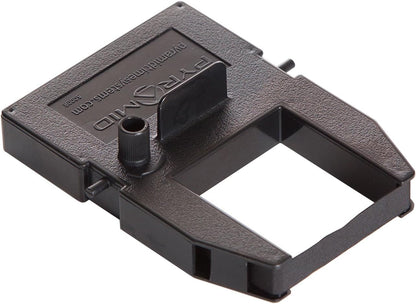 Pyramid Time Systems, Model 5000 Auto Totaling Time Clock, Handles up to 100 Employees, Made in USA, Black & 5000R Genuine Replacement Ribbon for 3550ss, 3600ss, 4000Pro, 5000, 5000HD Time Clocks