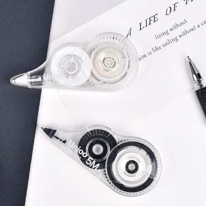 White Correction Tape Dispenser, Fast Clean and Easy to Use Tear-Resistant Tape, For school Supplies, Office (12pack, 5M/196, Tape Width 0.2in)