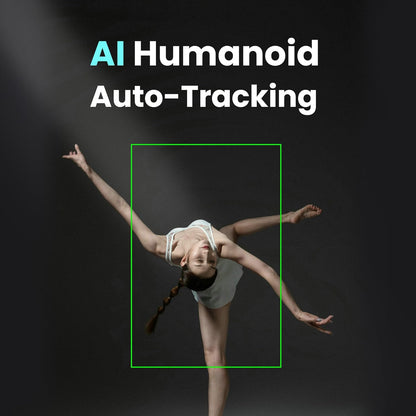 AI Auto Tracking PTZ Camera 3G-SDI/USB3.0/HDMI/LAN PoE 30X Optical and 8X Digital Zoom Live Streaming Camera 1080P 60FPS for Church Services Worship Education Events vMix OBS YouTube