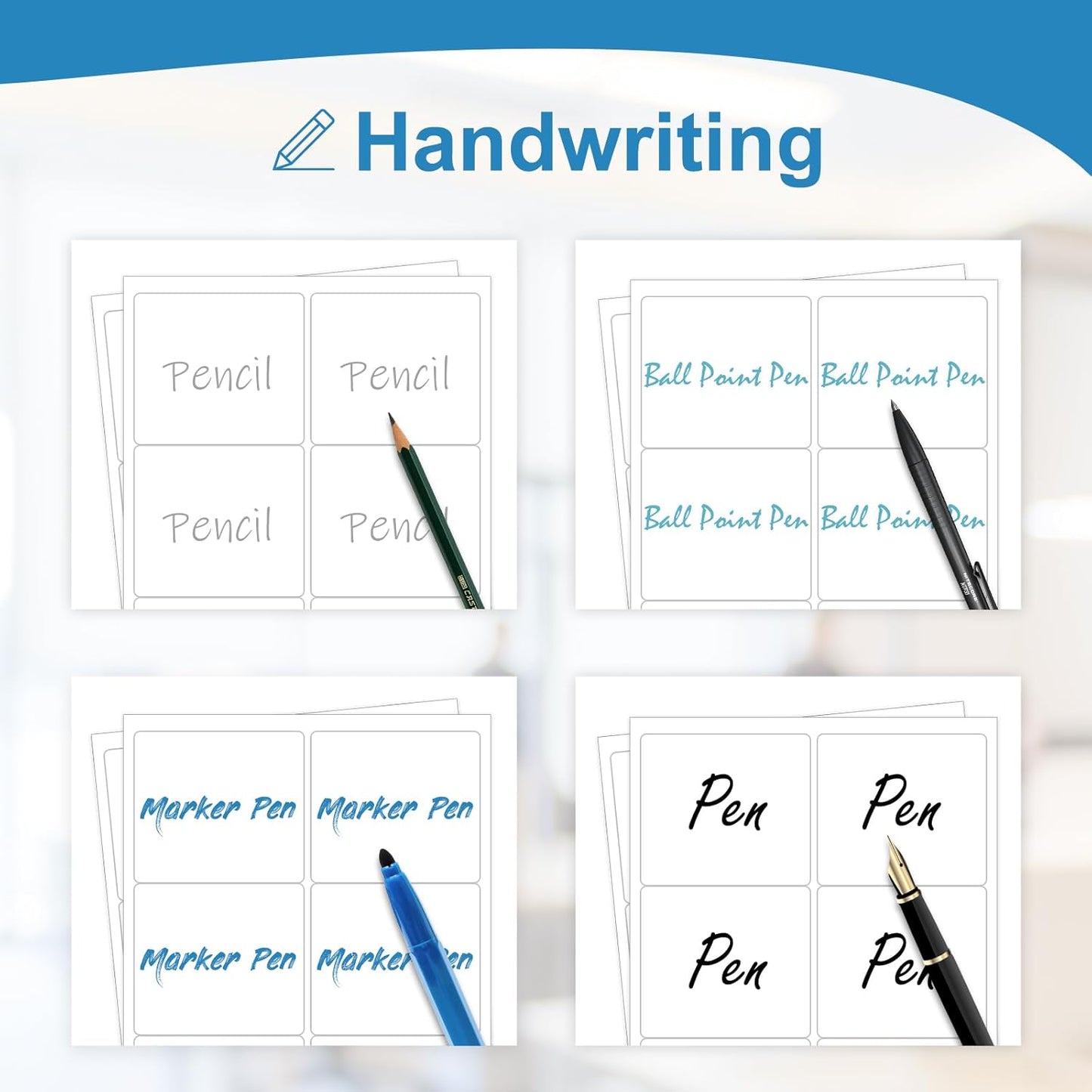 Printable Shipping Labels 3-1/3" x 4", White Blank Mailing Labels, Mailing Shipping Label（100 Sheet, 600 Labels）