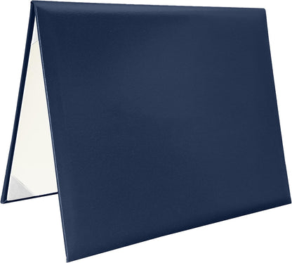Smooth Diploma Certificate Cover 8 1/2" x 11" Navy