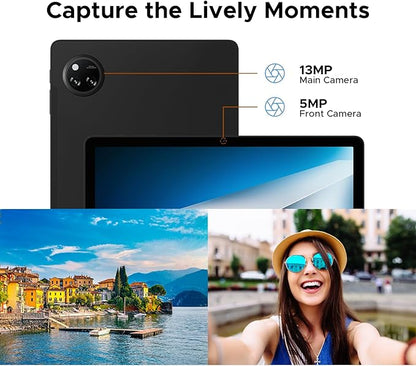 DOOGEE Tab A9 Pro+ Android 16 Tablet,11 inch Tablet with 90Hz Display,30GB+128GB/2TB TF Octa-Core Gaming Tablets,8580mAh,1080P,Bluetooth 5.0+5G WiFi Tablets,13MP+5MP,Face ID/OTG