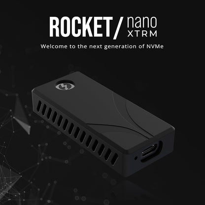 SABRENT 1TB Rocket Nano XTRM External SSD, USB 3.2 / Thunderbolt 3, Speeds Up to 2700MBps (SB-XTMN-1TB)