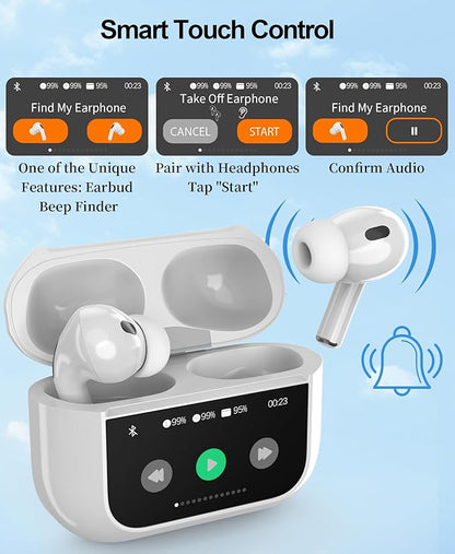 Ai Translation Earbuds Real Time, 144-Language Translator Earbuds with Accent Support & 8-Language Offline Translator Device - Two Way Translation Headphones for Language, Learning, Travel, Business