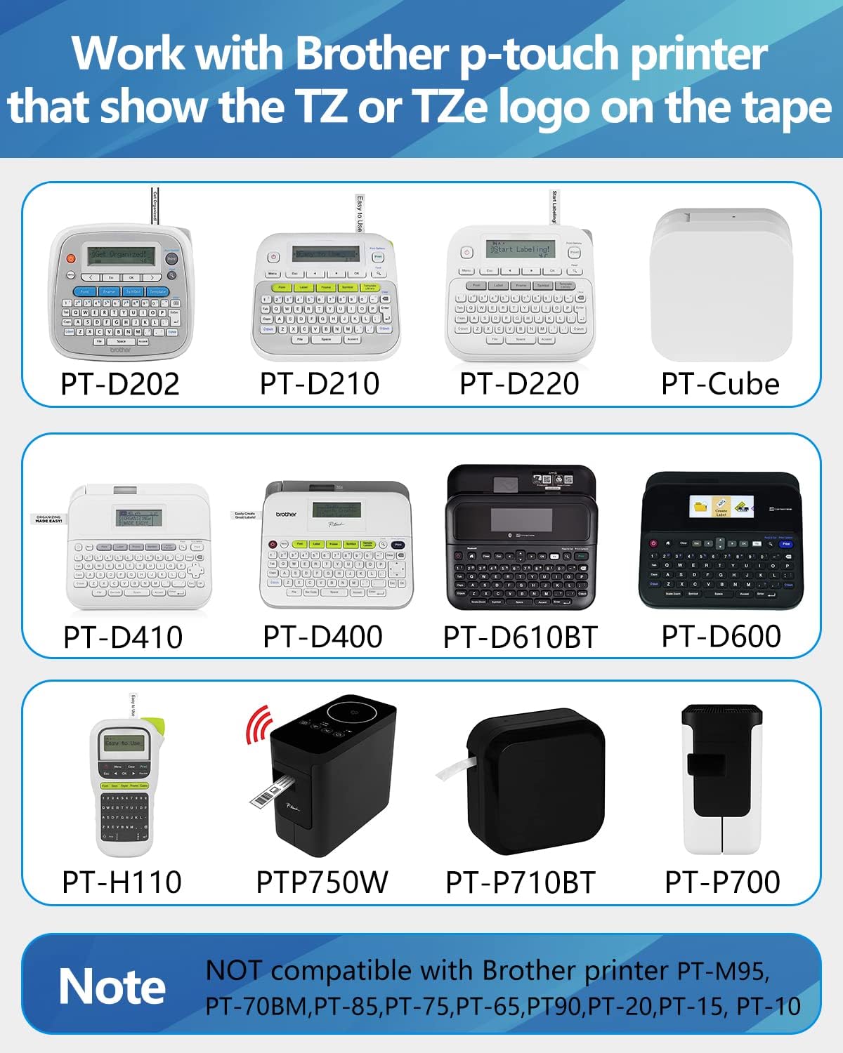 Weemay 3 Pack TZe-631 Compatible for Brother P-Touch Label Tape 12mm 0.47 Black on Yellow TZe TZ Tape TZ-631 TZ631 TZe631 for PTD210 PTD220 PTH110BP PTD410 PTD600 Printer, 0.47" x 26.2'