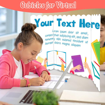 JMIATRY 15 Pack Trifold Poster Board 24 x 16 Inch White Presentation Cardboard Science Fair Display Boards Trifold Display Boards for Presentations Science Project Trifold Poster Board Bulk