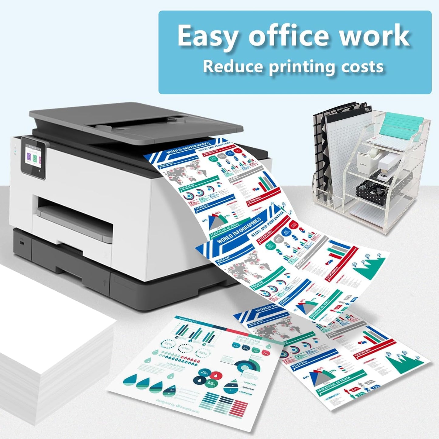 936 936e Extra High Capacity Ink Cartridges for HP 936 936e 936XL Ink Work with OfficeJet Pro 9110b 9128 9130b 9125e 9135e 9122e 9730e Printers (4-Pack Black Cyan Magenta Yellow)