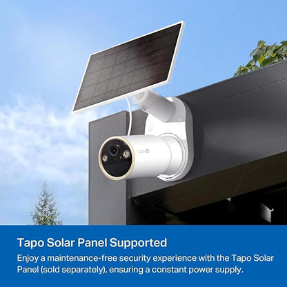 Tapo 4K Ultra HD Outdoor Battery Security Camera – Up to 200 Day Battery, Free Person/Vehicle Detection, Starlight Color Night Vision, Works w/Alexa and Google Home, MagCam 4K, 3-Pack