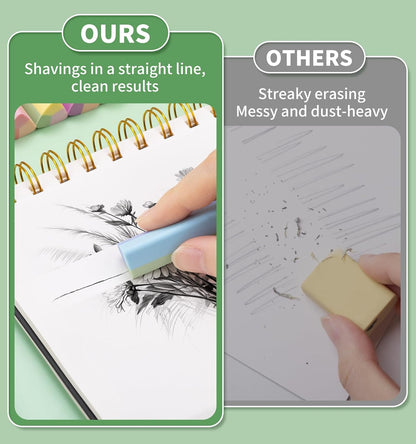 15 Pack Pencil Erasers, Colored Eraser for Kids Cute Orradores Escolares Eraser for School Office Art Erasers for Drawing