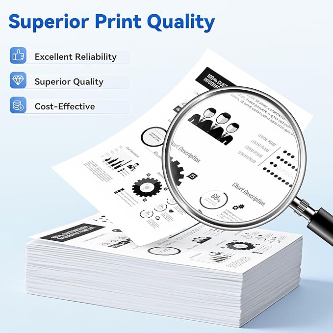 TN760 Toner Cartridges Black 2-Pack Compatible for Brother TN760 TN730 TN-760 TN-730 Toner Cartridges High Yield Compatible for Brother HL-L2350DW L2395DW L2370DW MFC-L2750DW MFC-L2710DW DCP-L2550DW