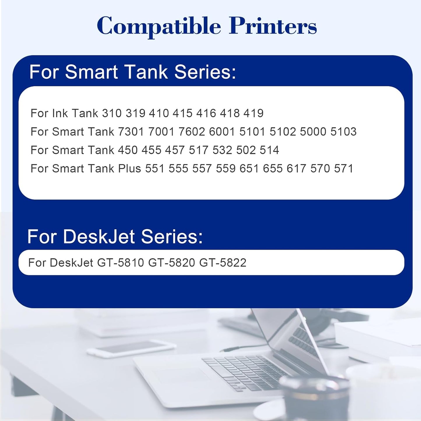 Pristar Compatible with HP 31 32XL Ink Bottle Set Compatible with HP Smart Tank 7301 7001 7602 5000 6001 5101 5102 5103 Plus 651 551 455 457 450 All-in-One Printer (165 ML 32XL Black Ink 100 ML 31 CMY