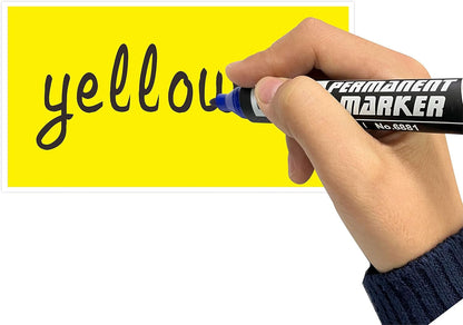 PARLAIM 3 X 5 Inch 250 Per Roll Rectangle Inventory Color Coding Labels,Roll Square Label Stickers for Home (Fluorescent Yellow)